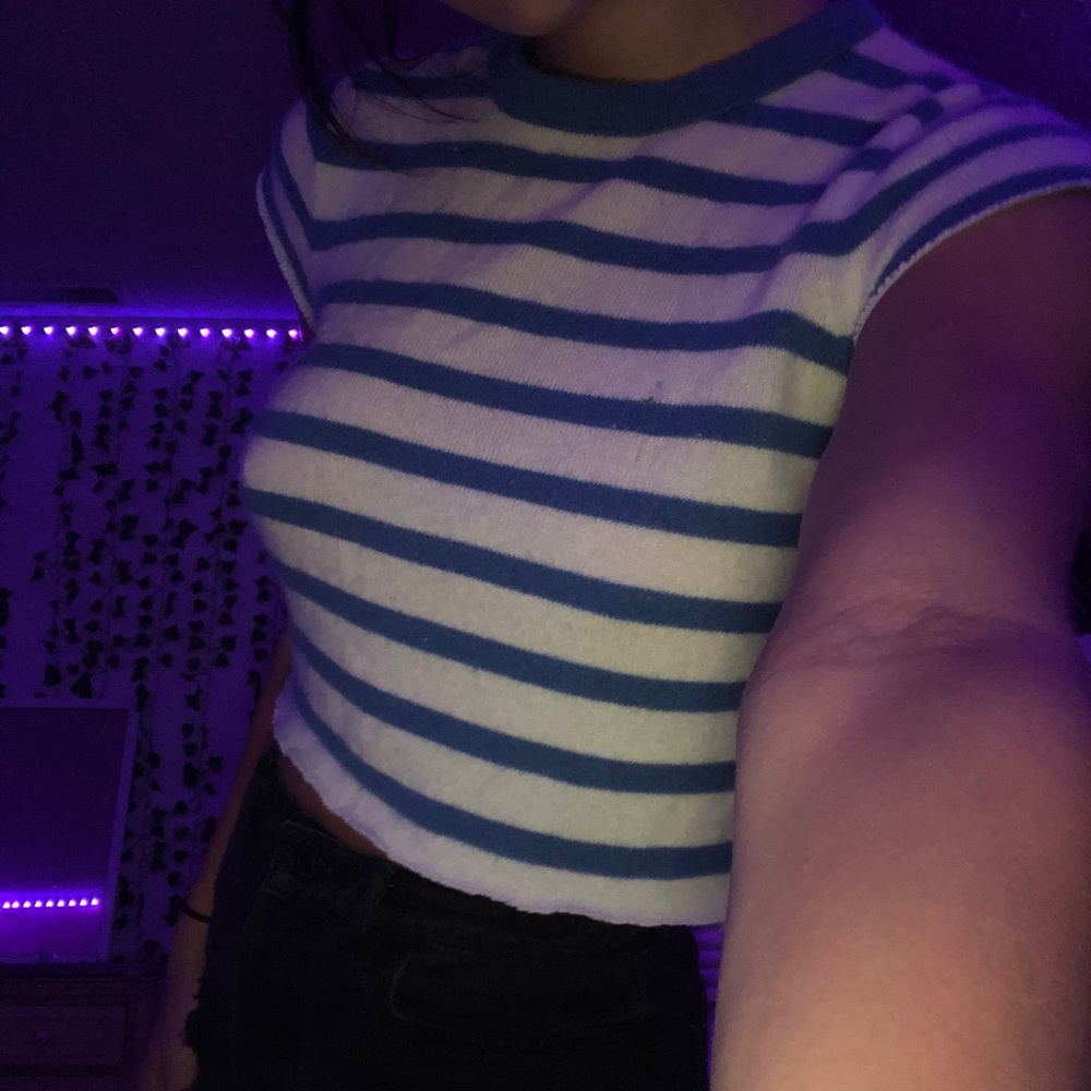 Fuzzy Sweater Top